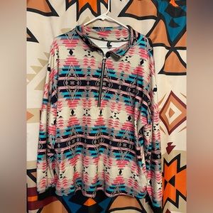 Aztec Half Zip